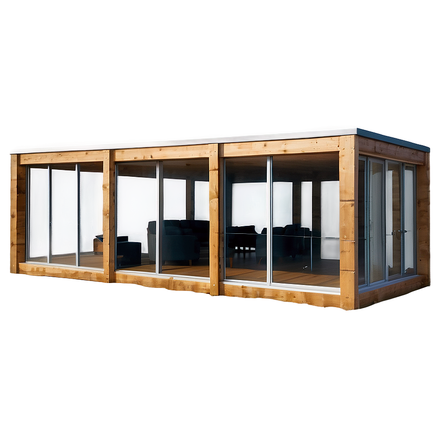 Cabin With Glass Walls Png 49 PNG