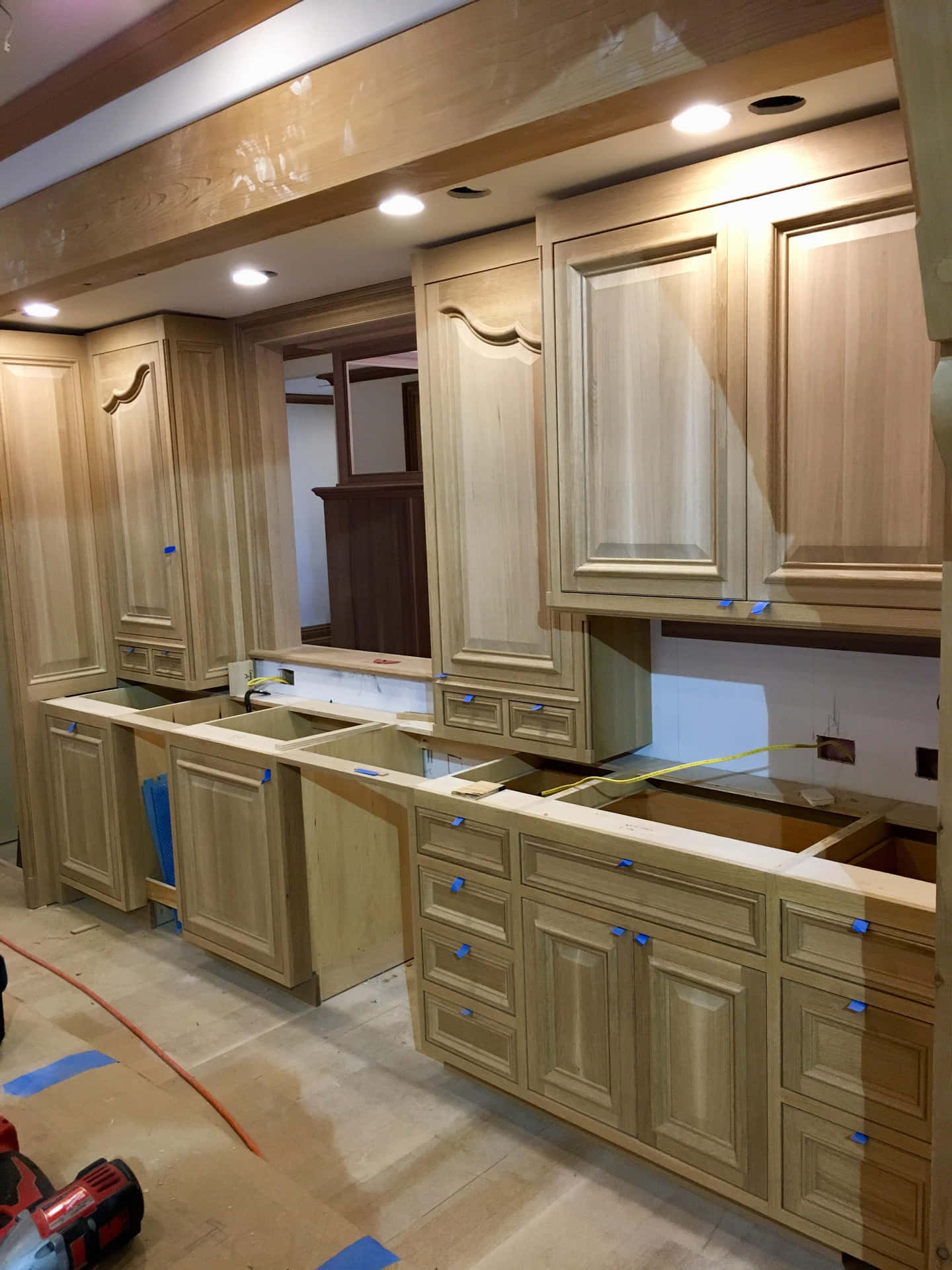 Elegant and Refined Cabinetry Masterpiece