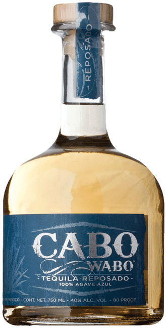 Cabo Wabo Reposado Tequila Bottle PNG