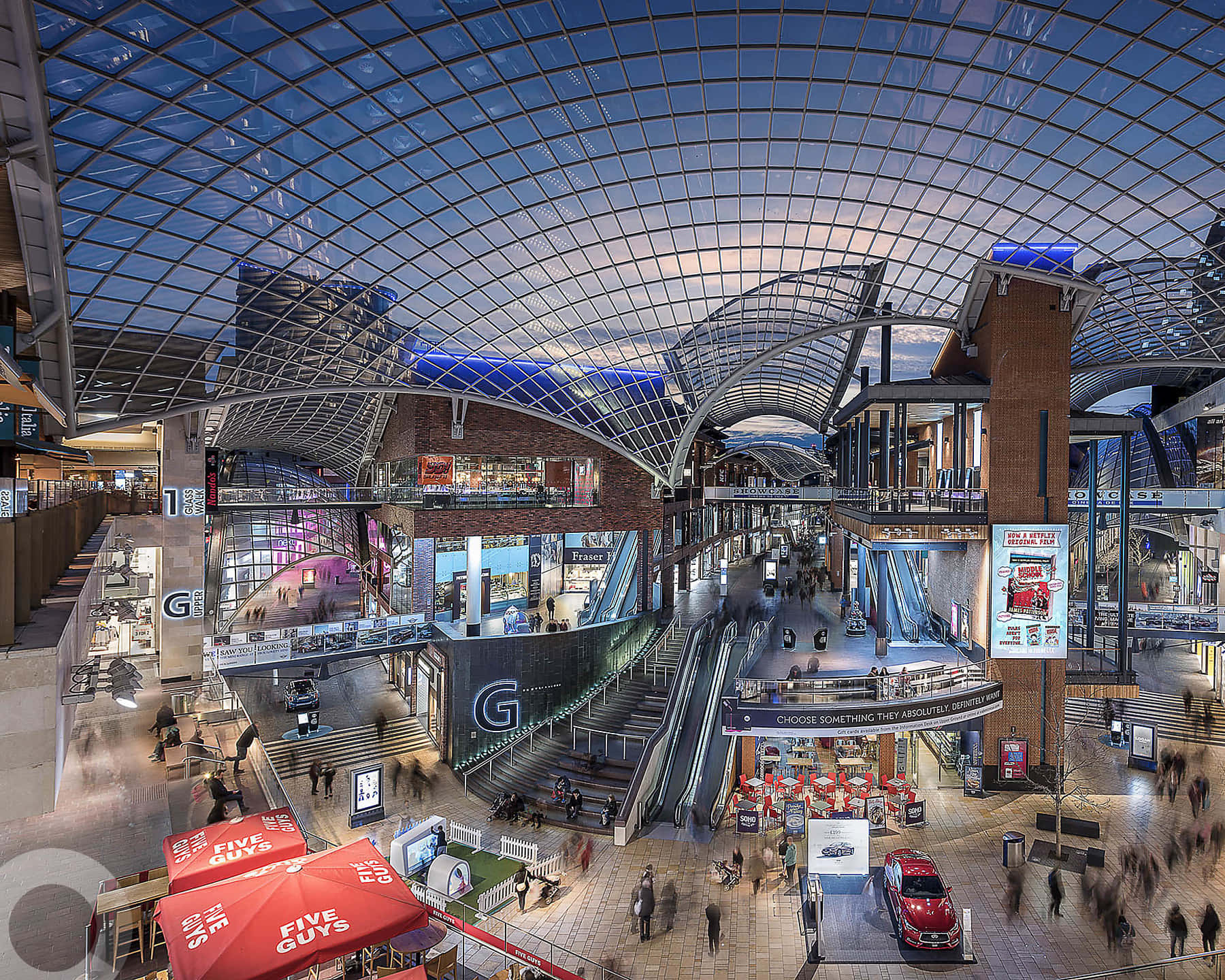 Cabot Circus Shopping Centre Bristol Wallpaper