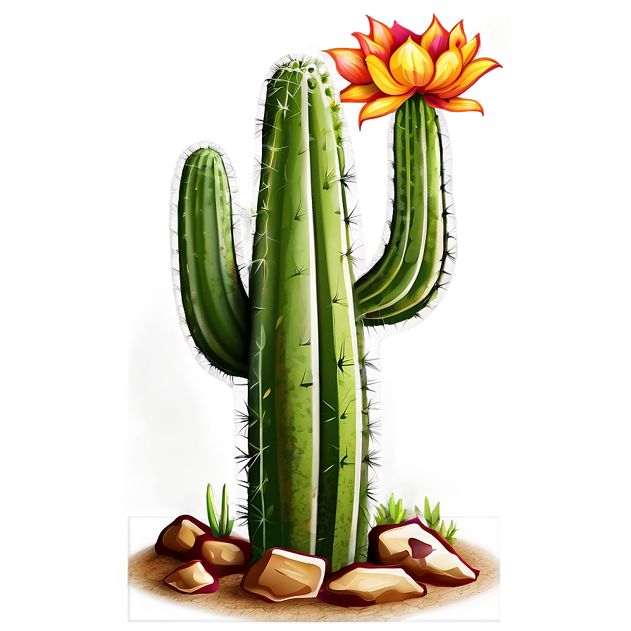 Cactus Background Png 5 PNG