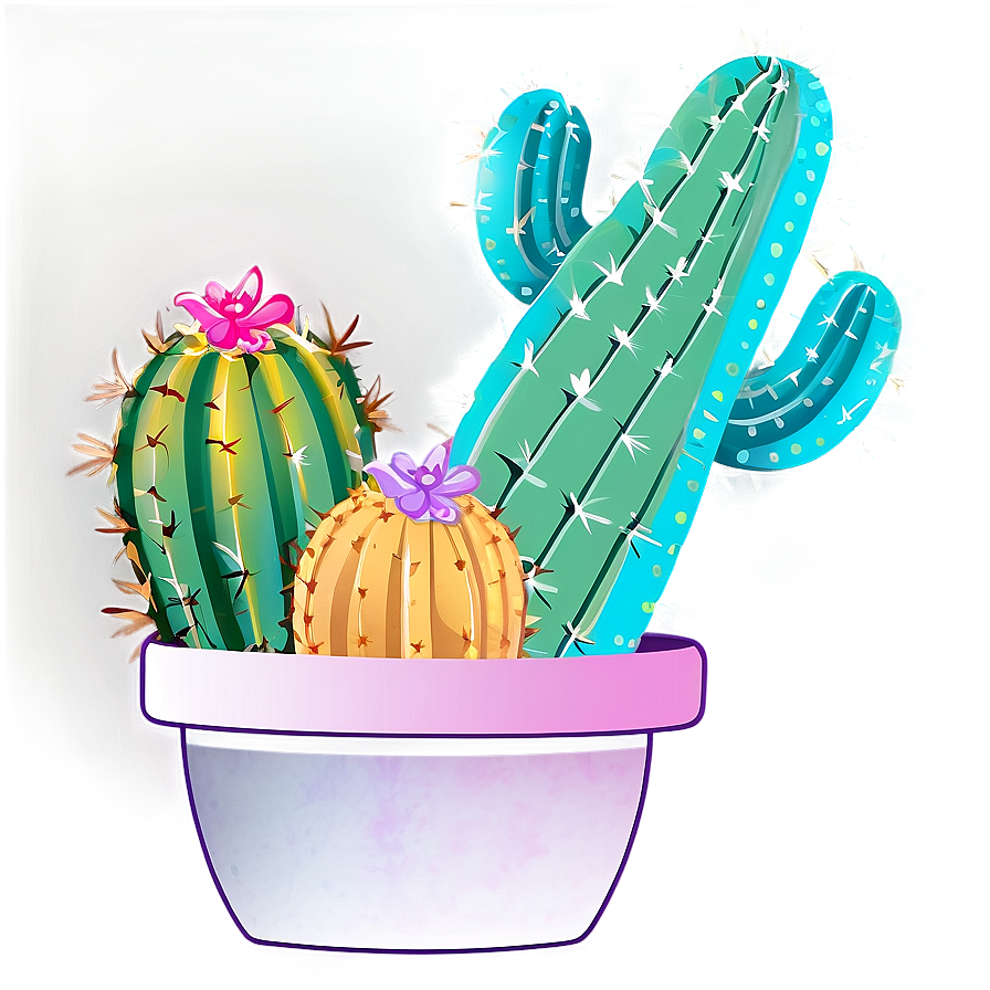 Cactus Design Png Hay95 PNG