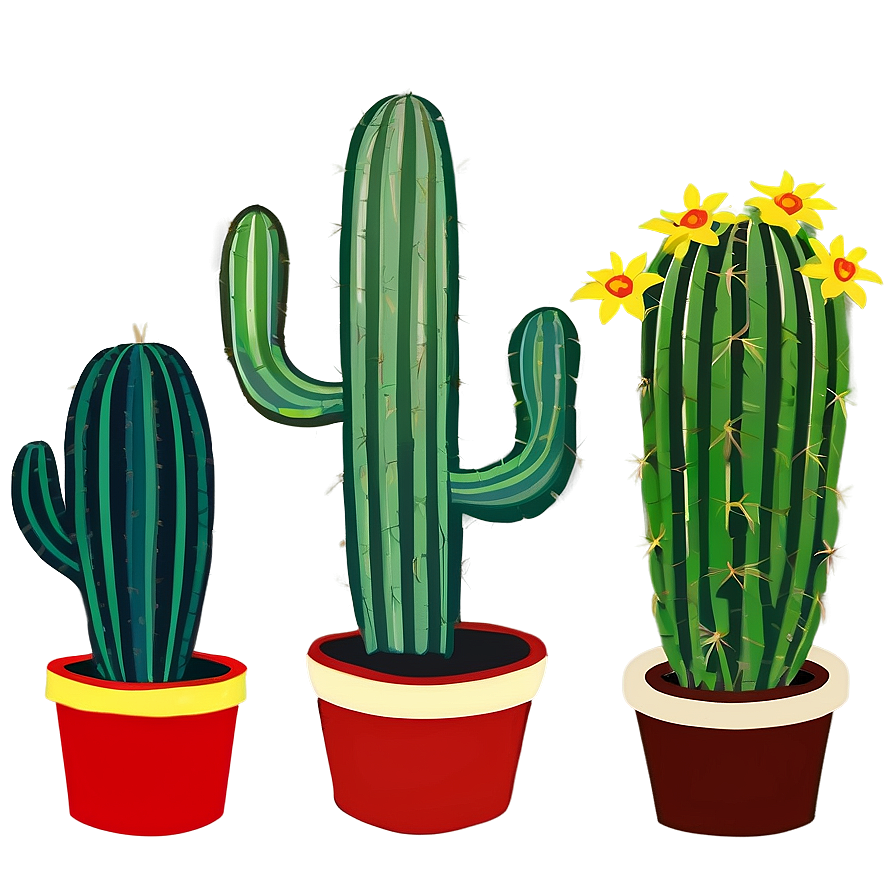 Cactus Drawing Png 05032024 PNG