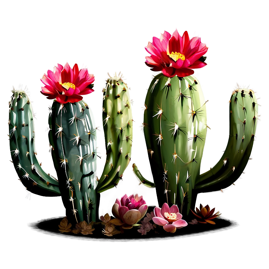 Cactus Flower Png Lje PNG