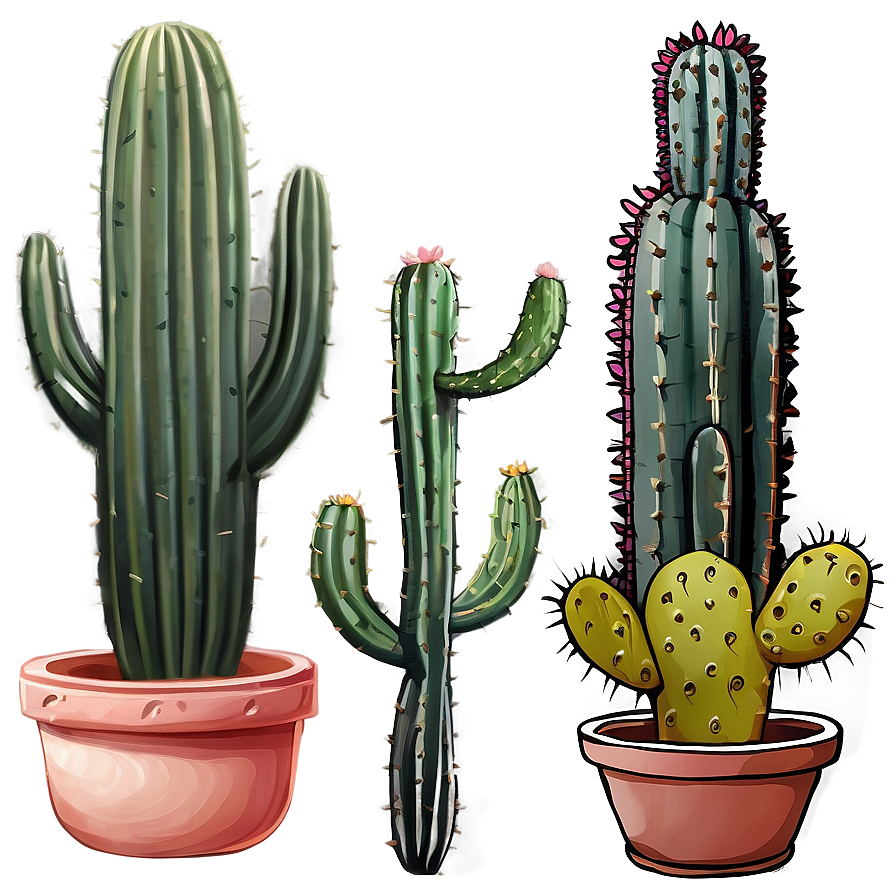 Cactus Garden Png 19 PNG