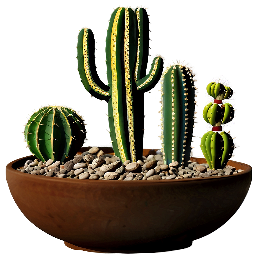 Cactus Garden Png Cfm77 PNG