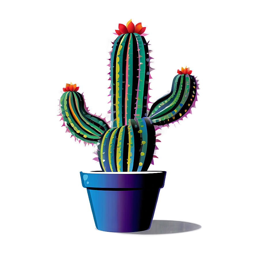 Cactus Illustration Png Clb PNG