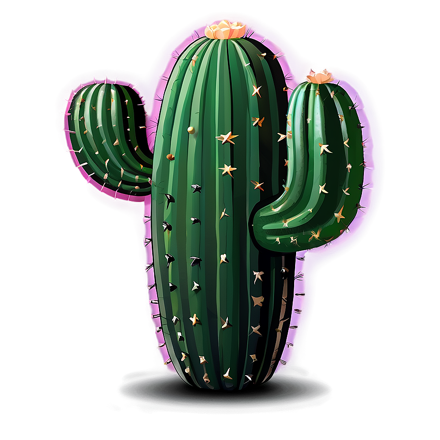 Cactus Illustration Png Yka54 PNG
