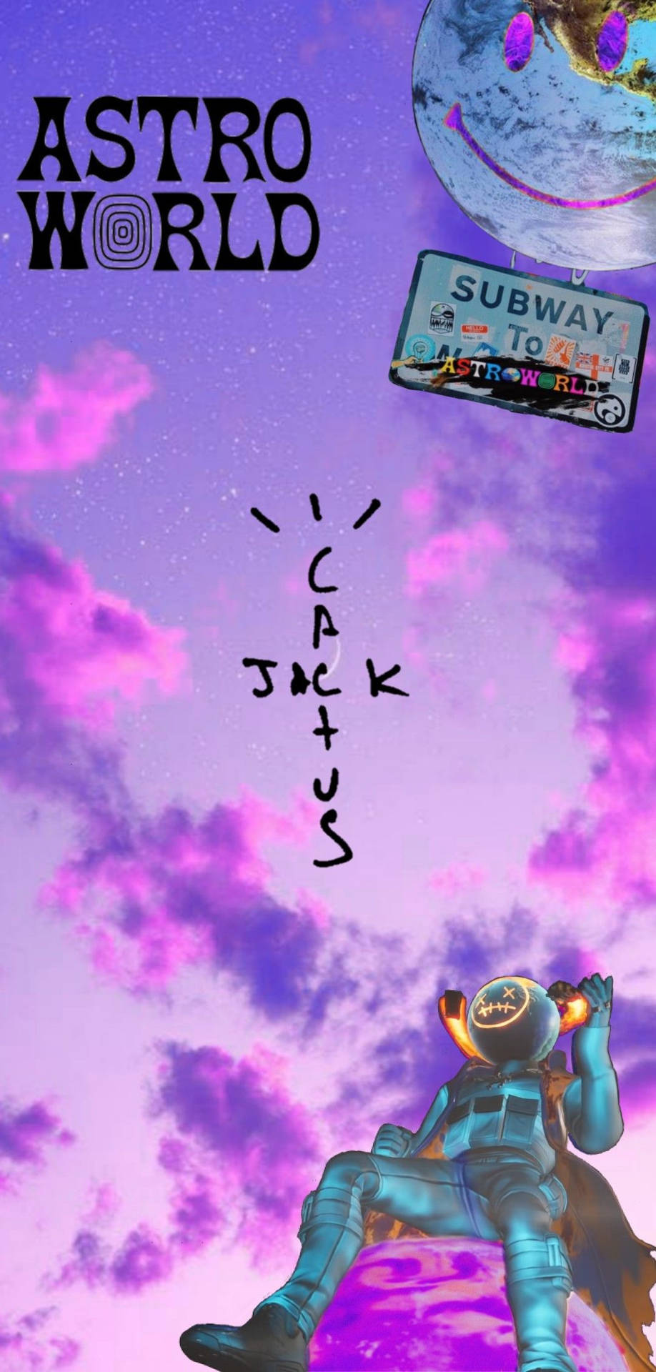 Cactus Jack Astroworld Album Wallpaper