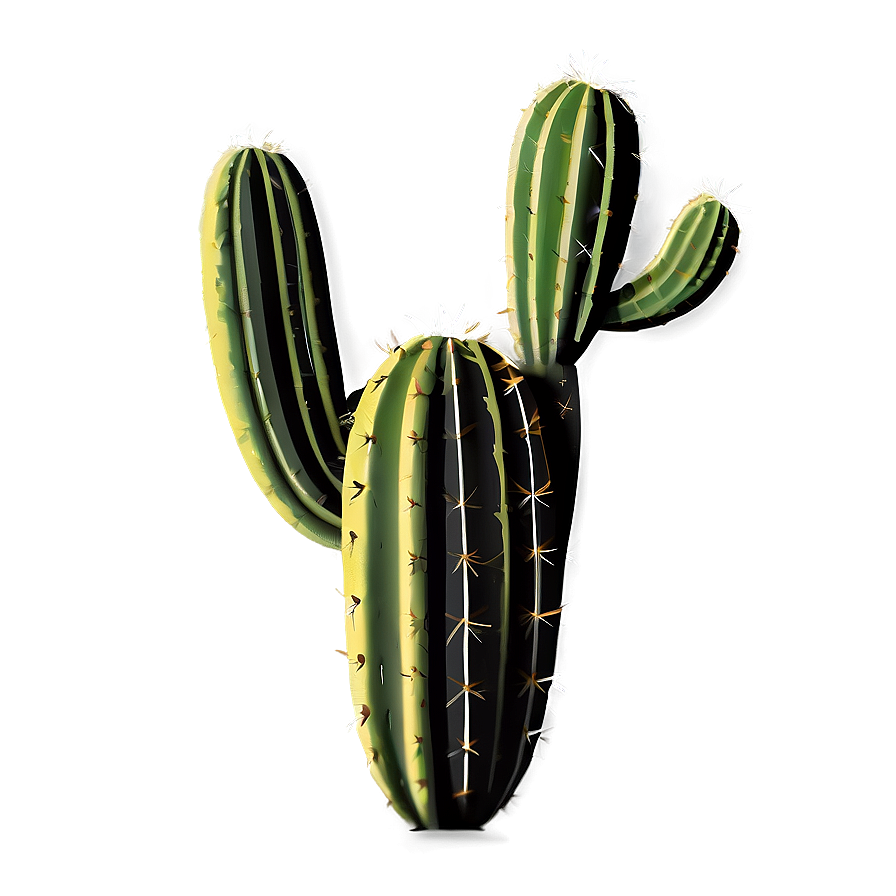 Cactus Silhouette Png 7 PNG