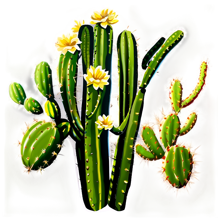 Cactus Sketch Png Tcp PNG