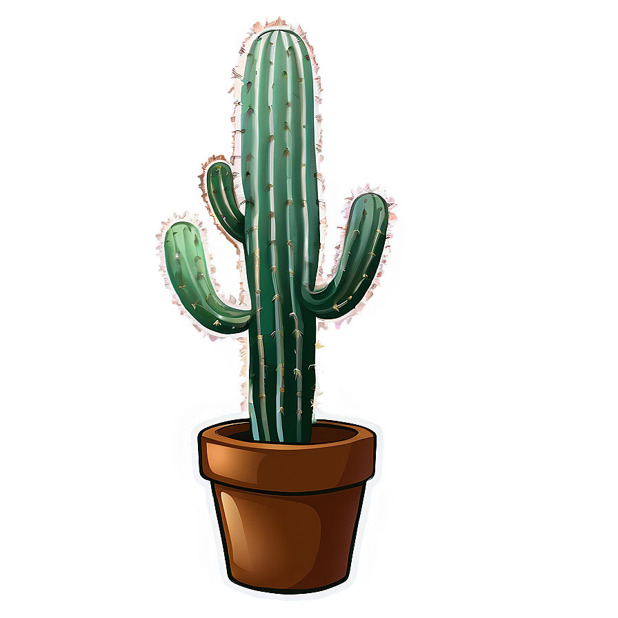 Cactus Theme Png Luq PNG