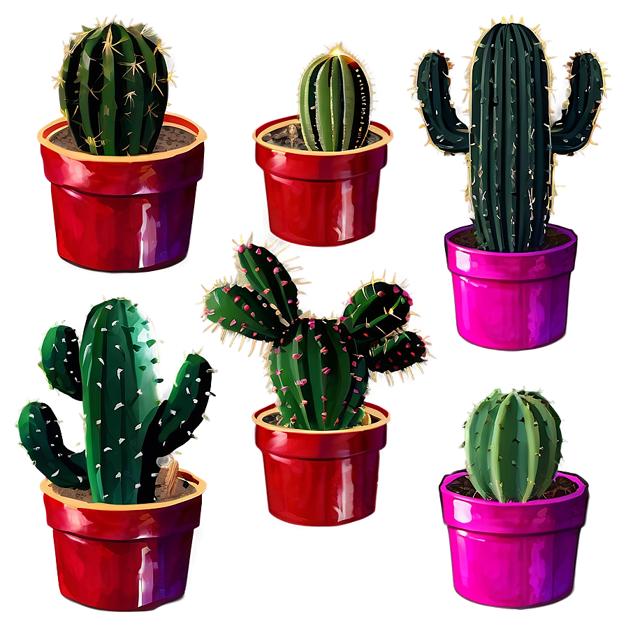 Cactus Variety Png Ptx71 PNG