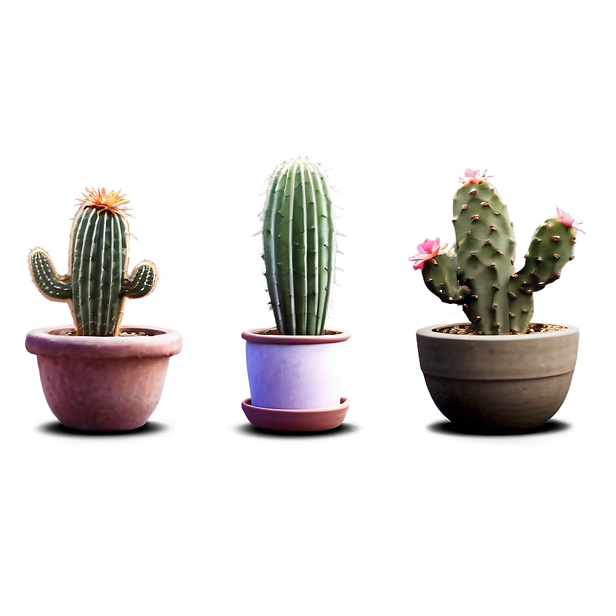 Cactus With Pot Png 05032024 PNG