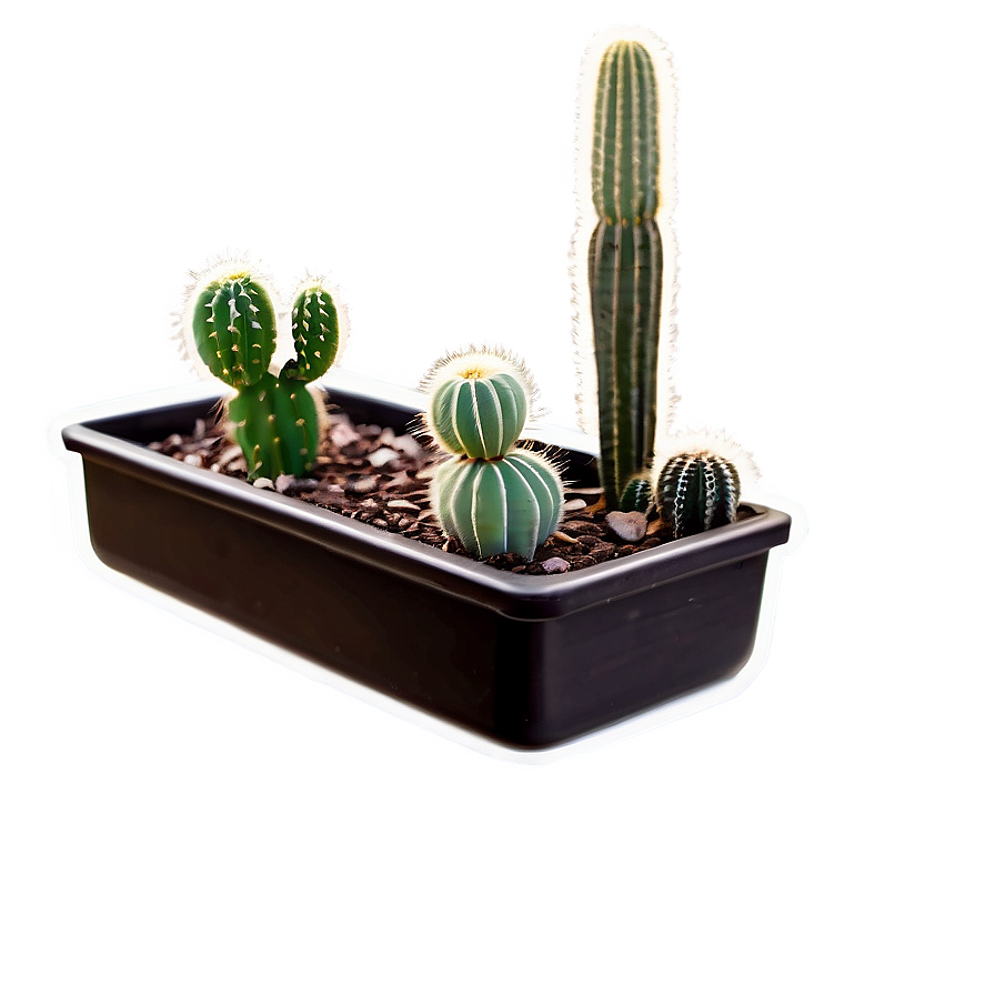Cactus With Pot Png Ddb21 PNG