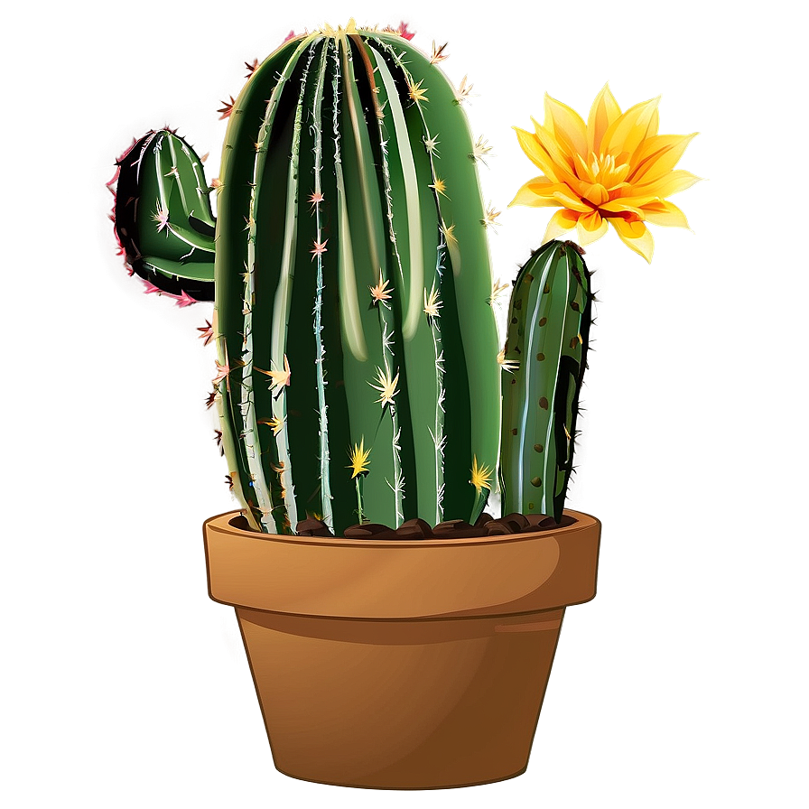 Cactus With Pot Png Jdr35 PNG