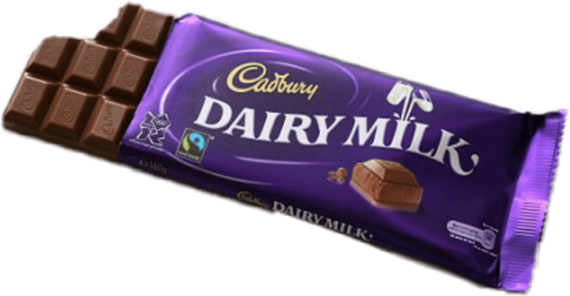 Cadbury Dairy Milk Chocolate Bar PNG