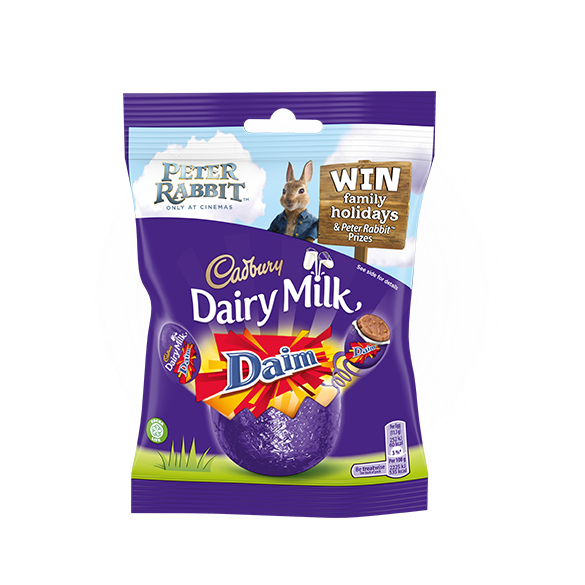 Cadbury Dairy Milk Daim Easter Egg Promotion PNG