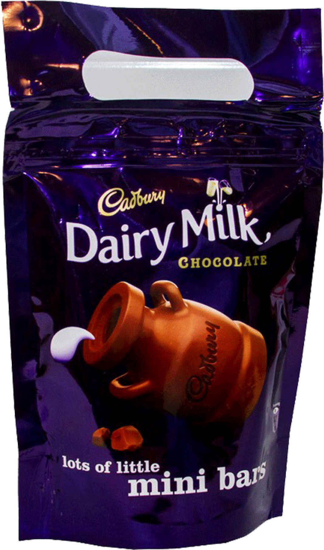 Cadbury Dairy Milk Mini Bars Packaging PNG