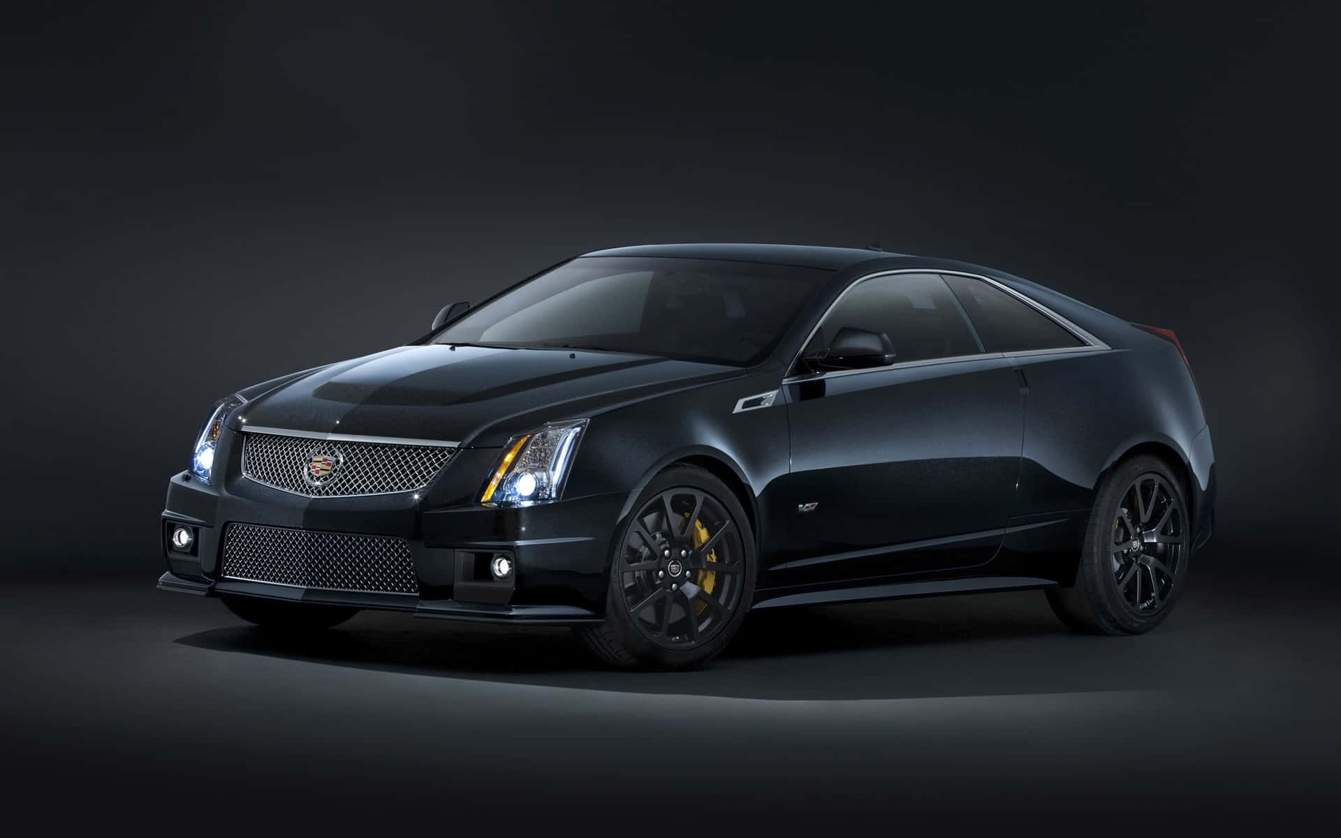 Stunning Cadillac CTS in motion Wallpaper