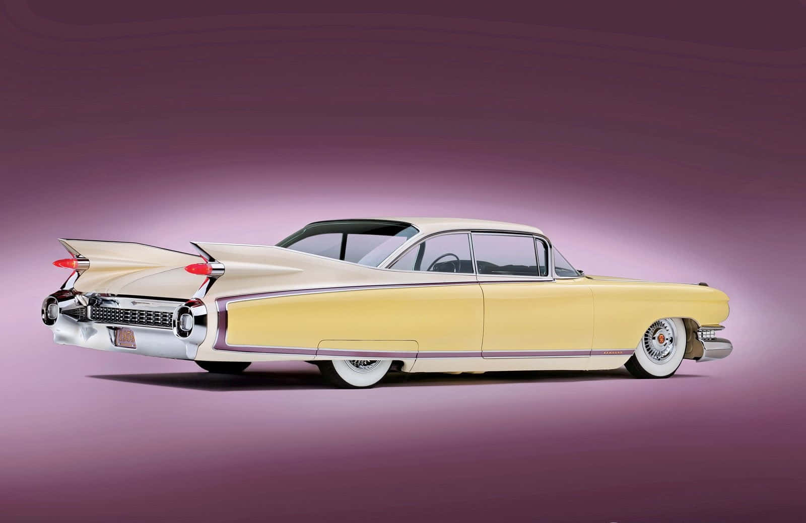 Classic Cadillac Deville in pristine condition Wallpaper
