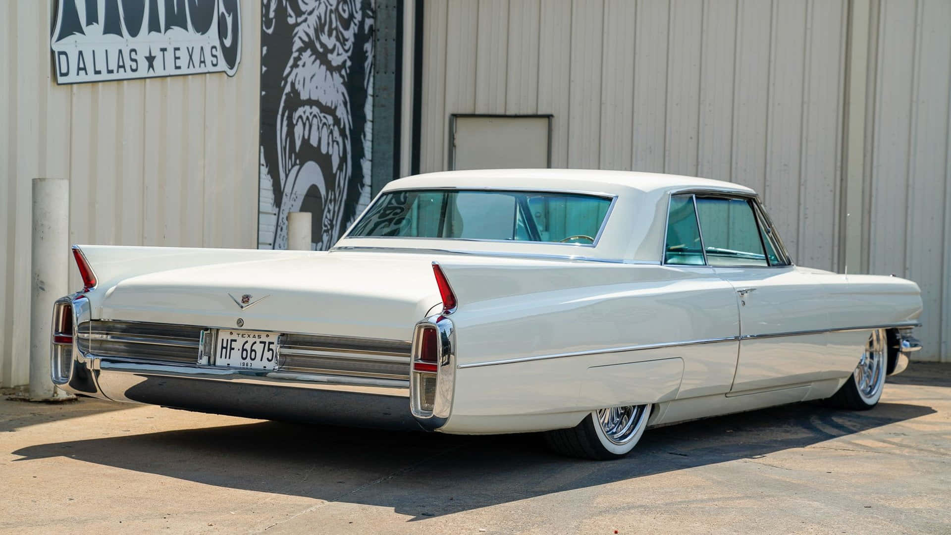 Stunning Cadillac Deville in its full glory Wallpaper