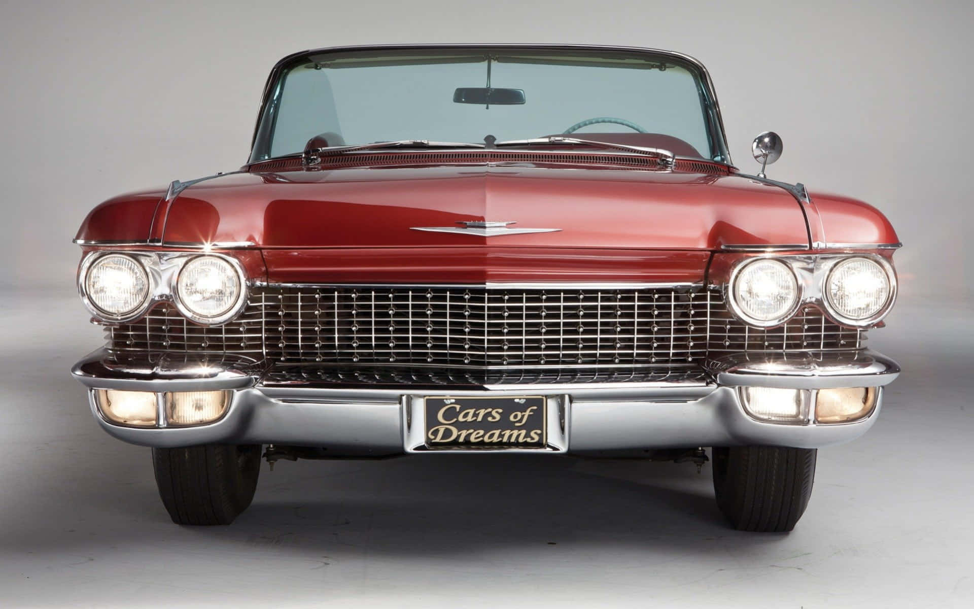 "Classic Cadillac Eldorado on Open Road" Wallpaper