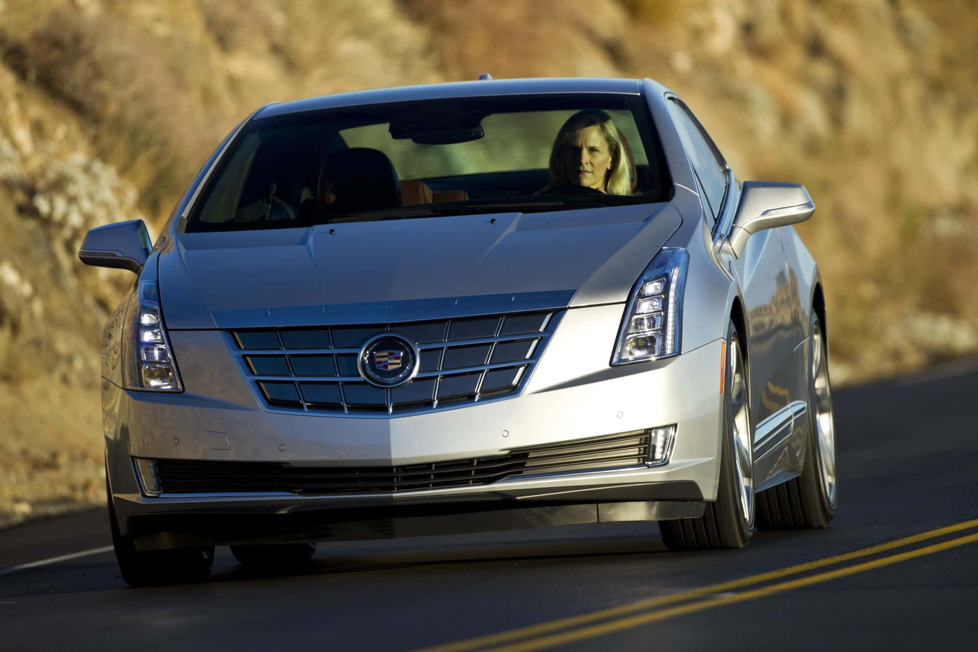 Kemewahan Listrik Yang Menakjubkan: Cadillac Elr Wallpaper