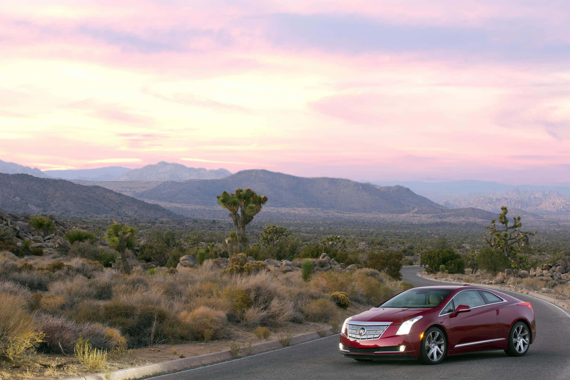 Stunning Cadillac ELR on the Road Wallpaper