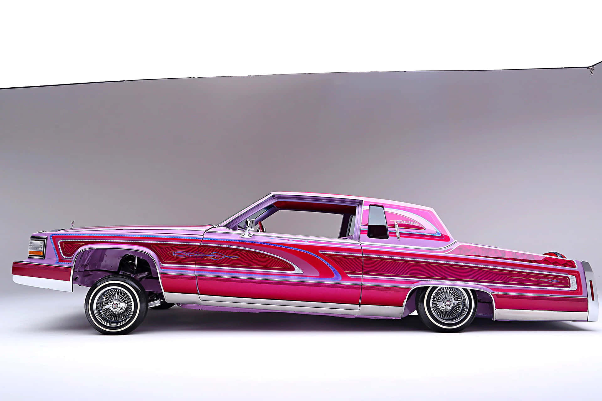 Classic Cadillac Fleetwood in Pristine Condition Wallpaper