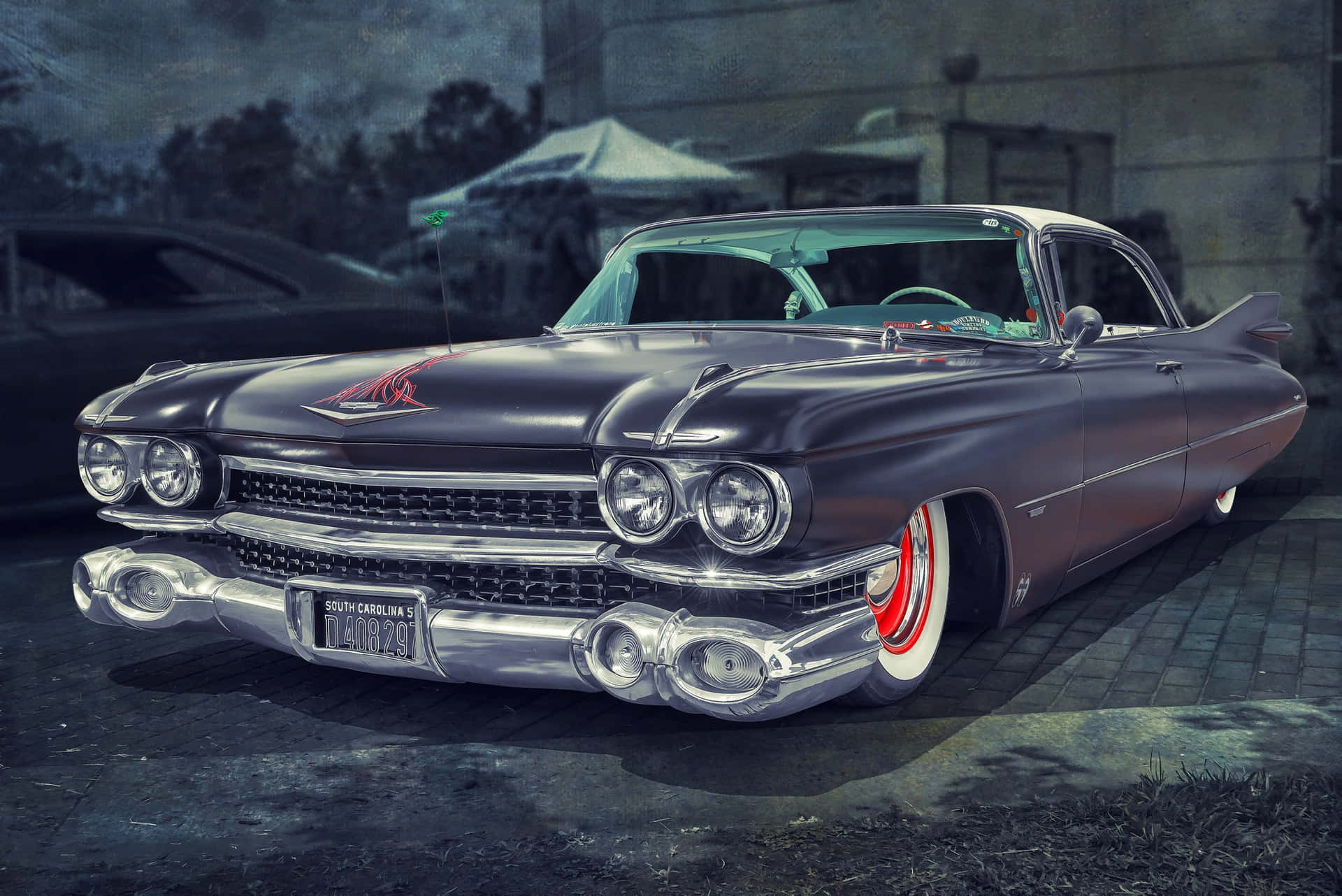 Elegance and Power: The Cadillac Fleetwood Wallpaper