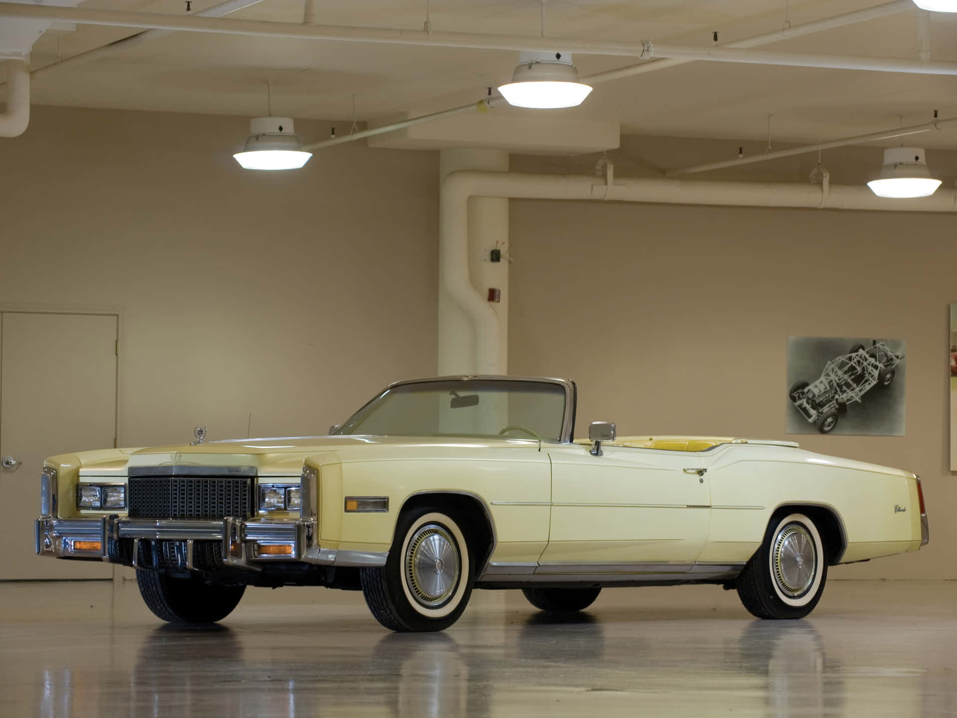 Timeless Luxury - Cadillac Fleetwood Wallpaper