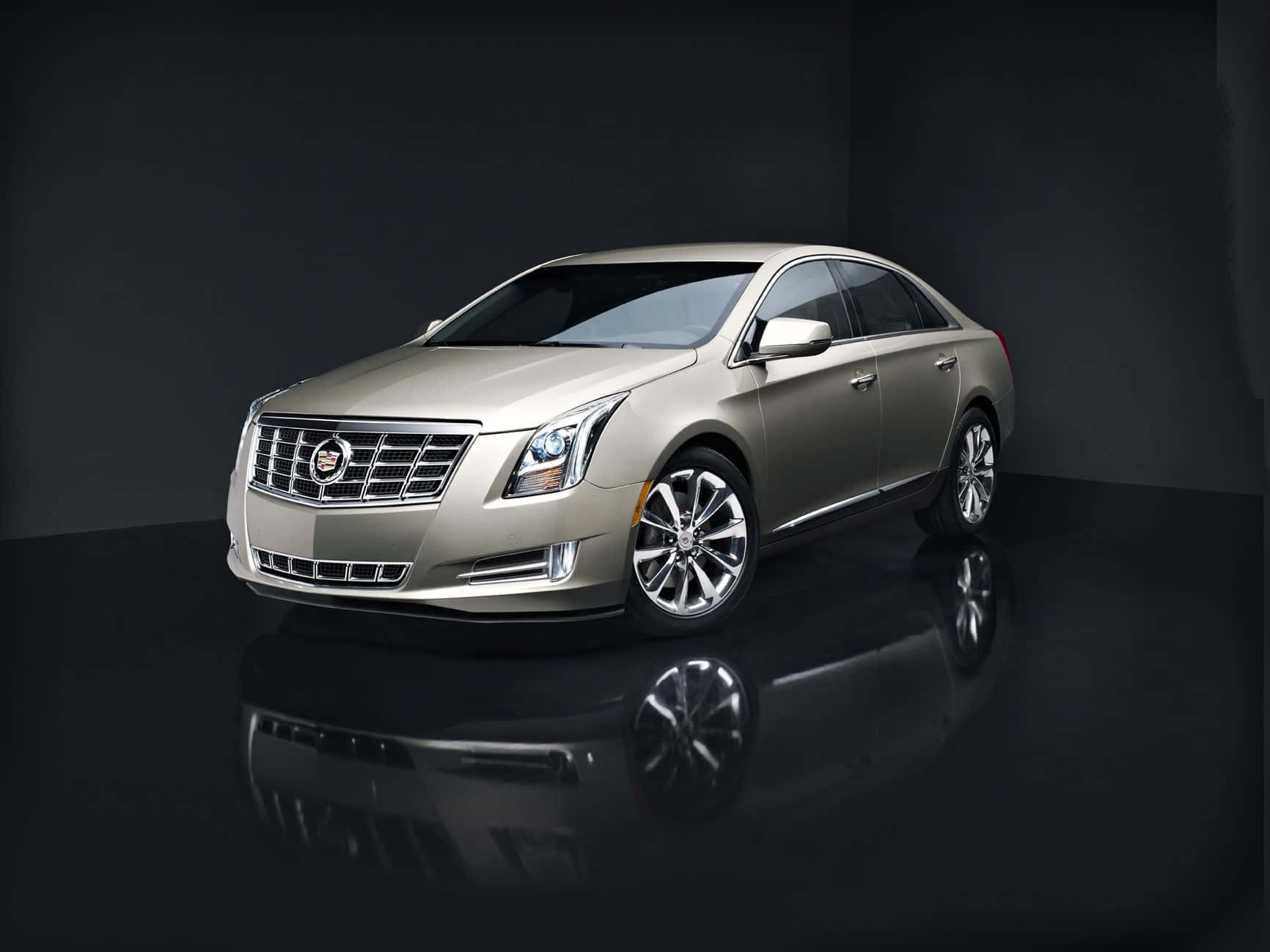 Stunning Cadillac XTS in Motion Wallpaper
