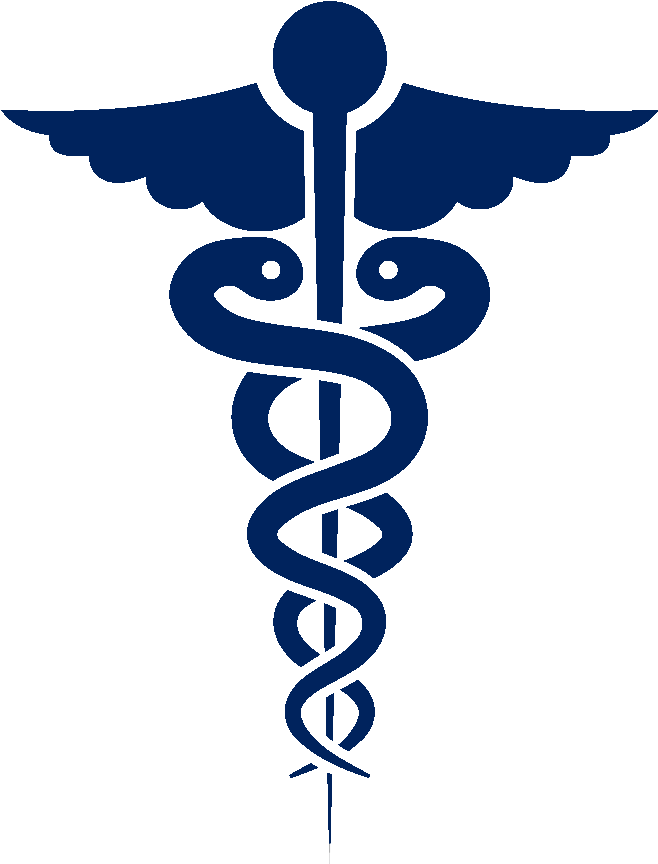 Caduceus Medical Symbol Graphic PNG