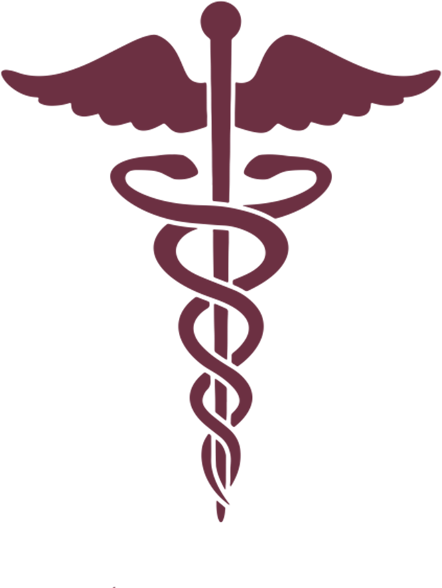 Caduceus Medical Symbol Graphic PNG