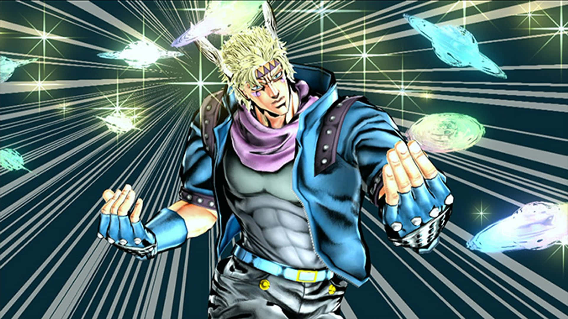 The Masterful Caesar Anthonio Zeppeli in Action Wallpaper