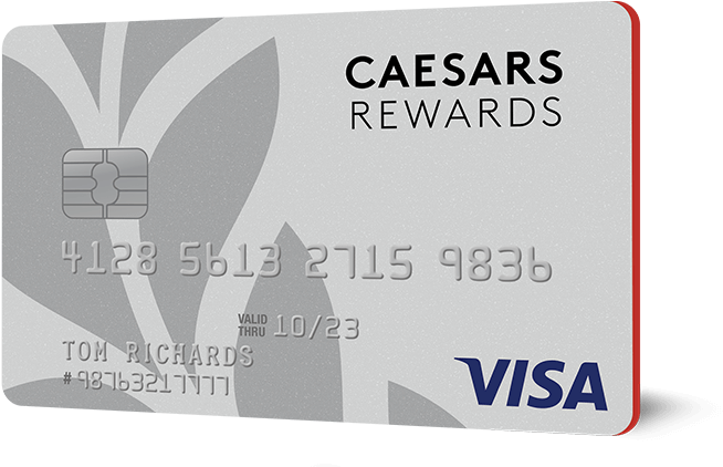Caesars Rewards Visa Card PNG