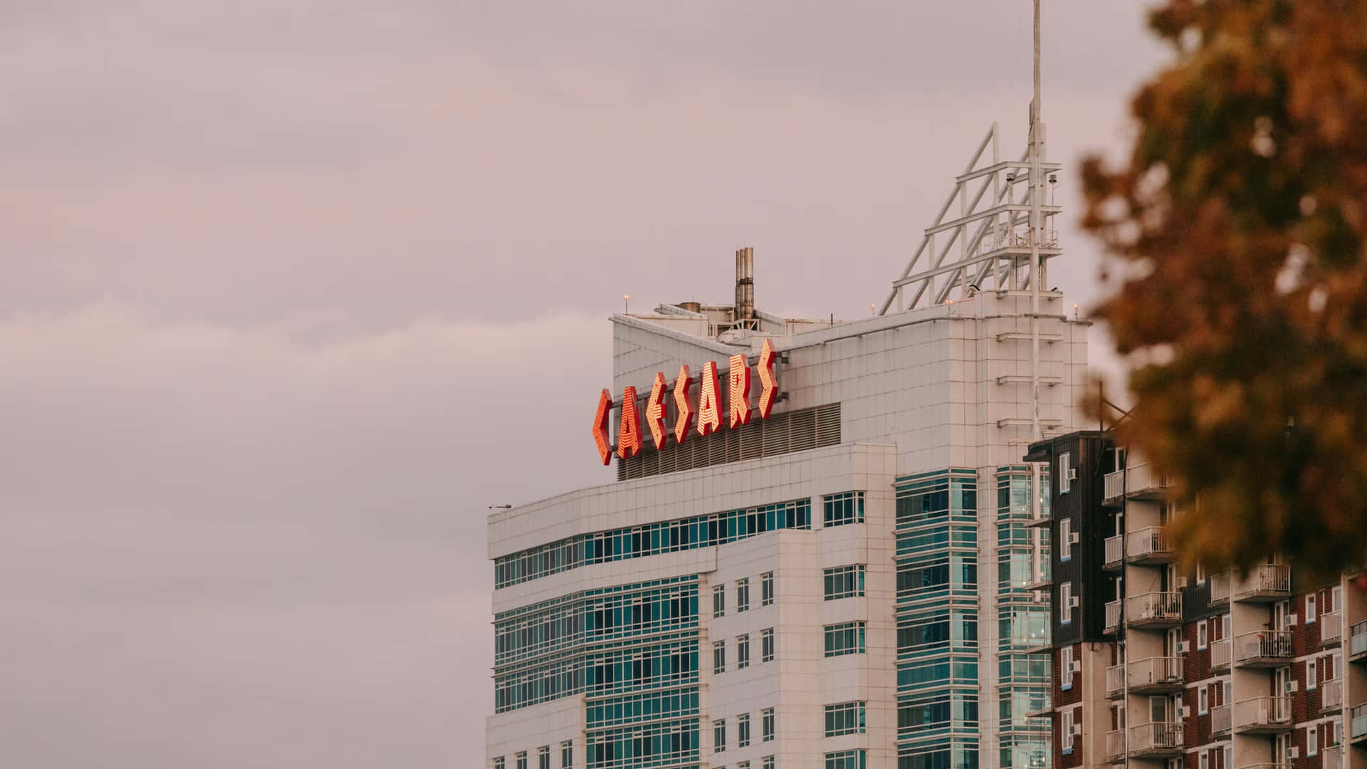 Caesars Windsor Hoteland Casino Signage Wallpaper