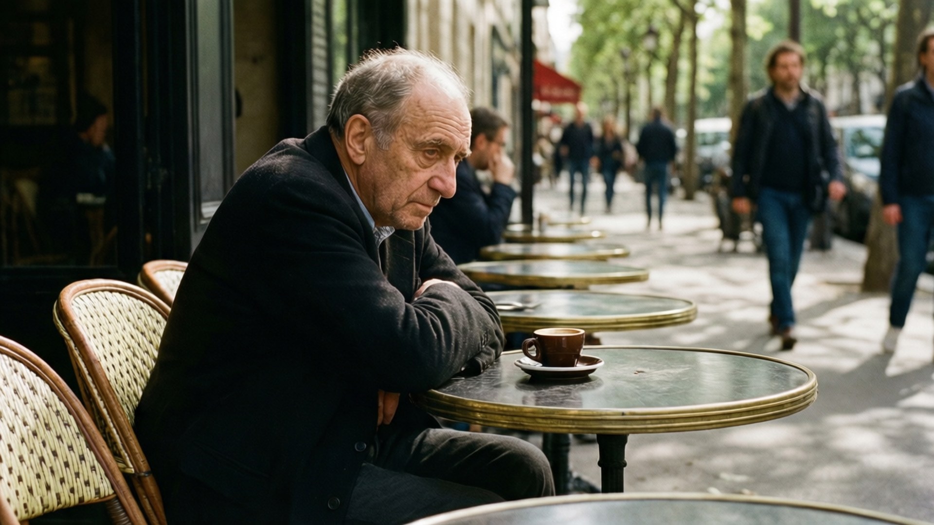 Café Philosopher Papéis de Parede