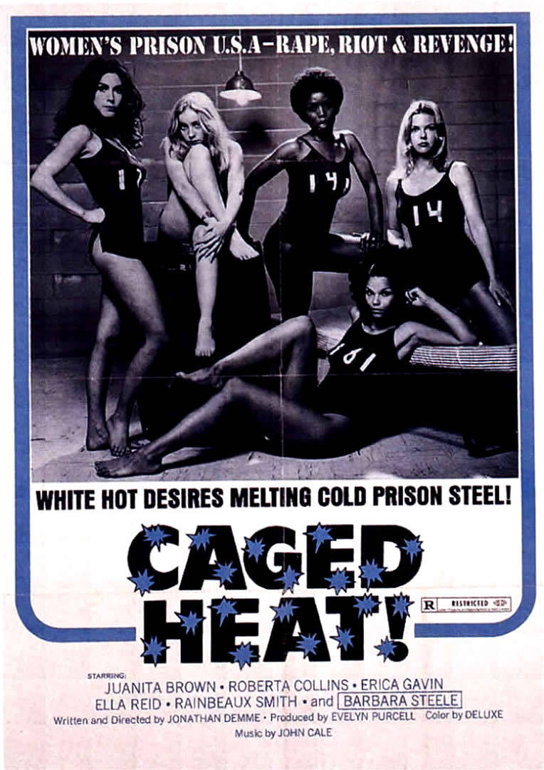 Cagedheat Kvinnors Filmaffisch 1974. Wallpaper