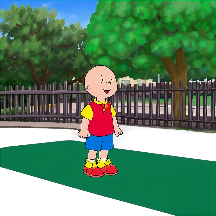 Download Caillou At The Park Png 06202024