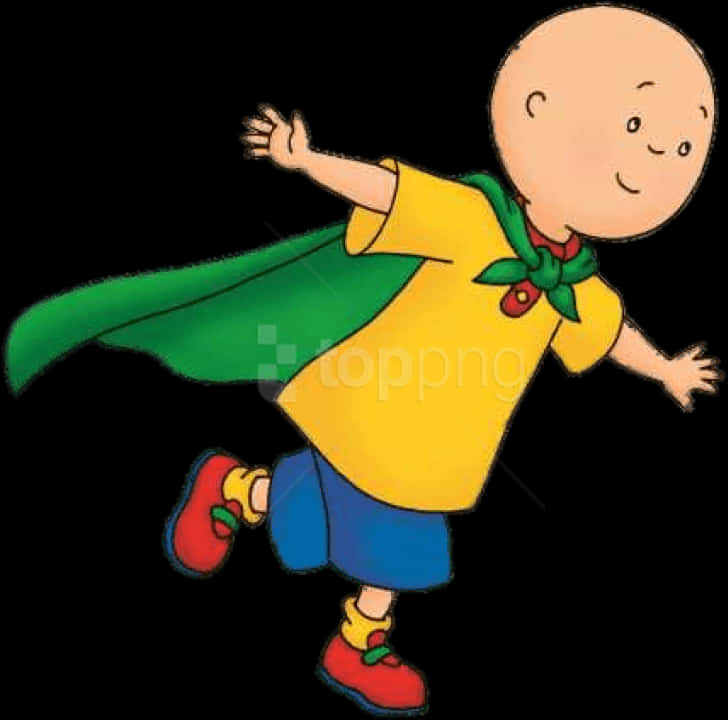 Download Caillou Cartoon Character | Wallpapers.com