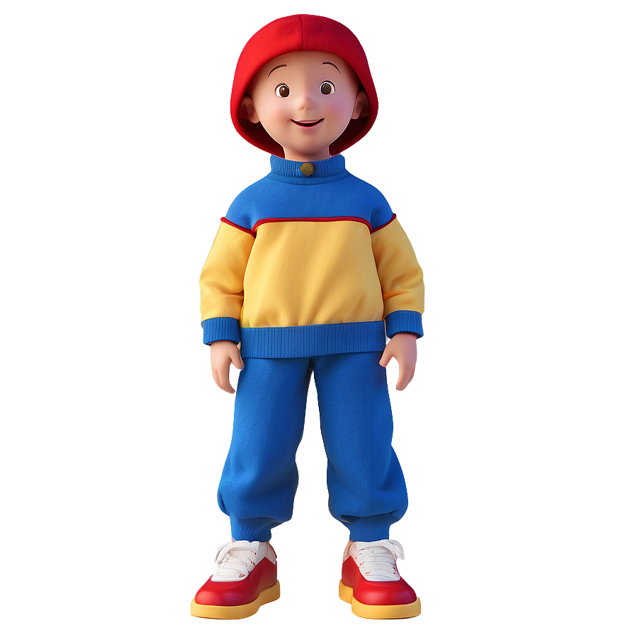 Download Caillou Cartoon Character Png 06202024 | Wallpapers.com