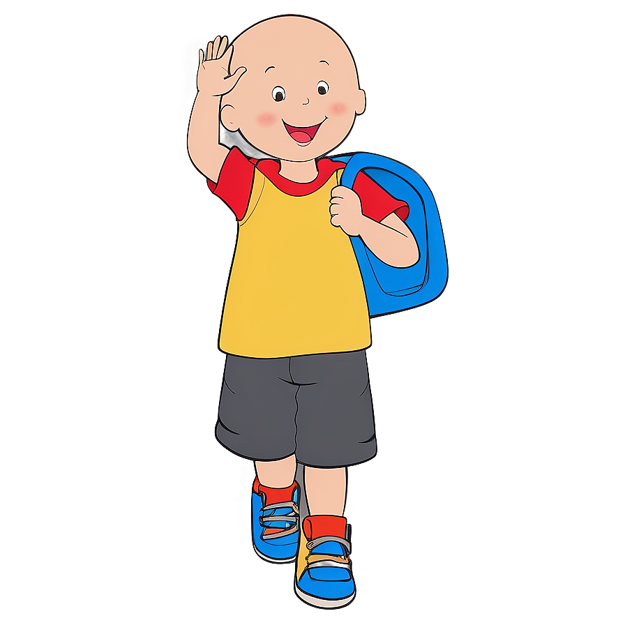 Download Caillou Cartoon Character Png Ksn | Wallpapers.com