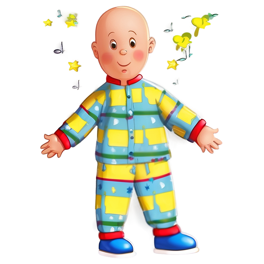 Download Caillou In Pajamas Png 20 | Wallpapers.com