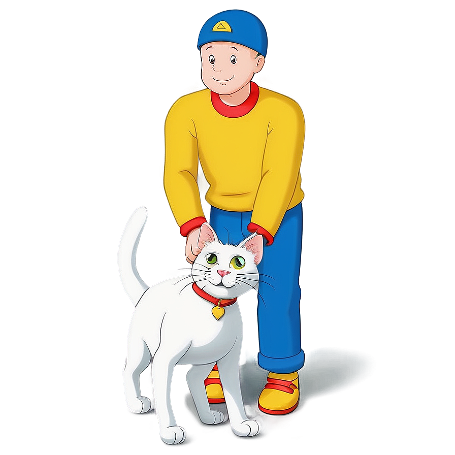 Download Caillou's Pet Cat Gilbert Png Yjy68 | Wallpapers.com