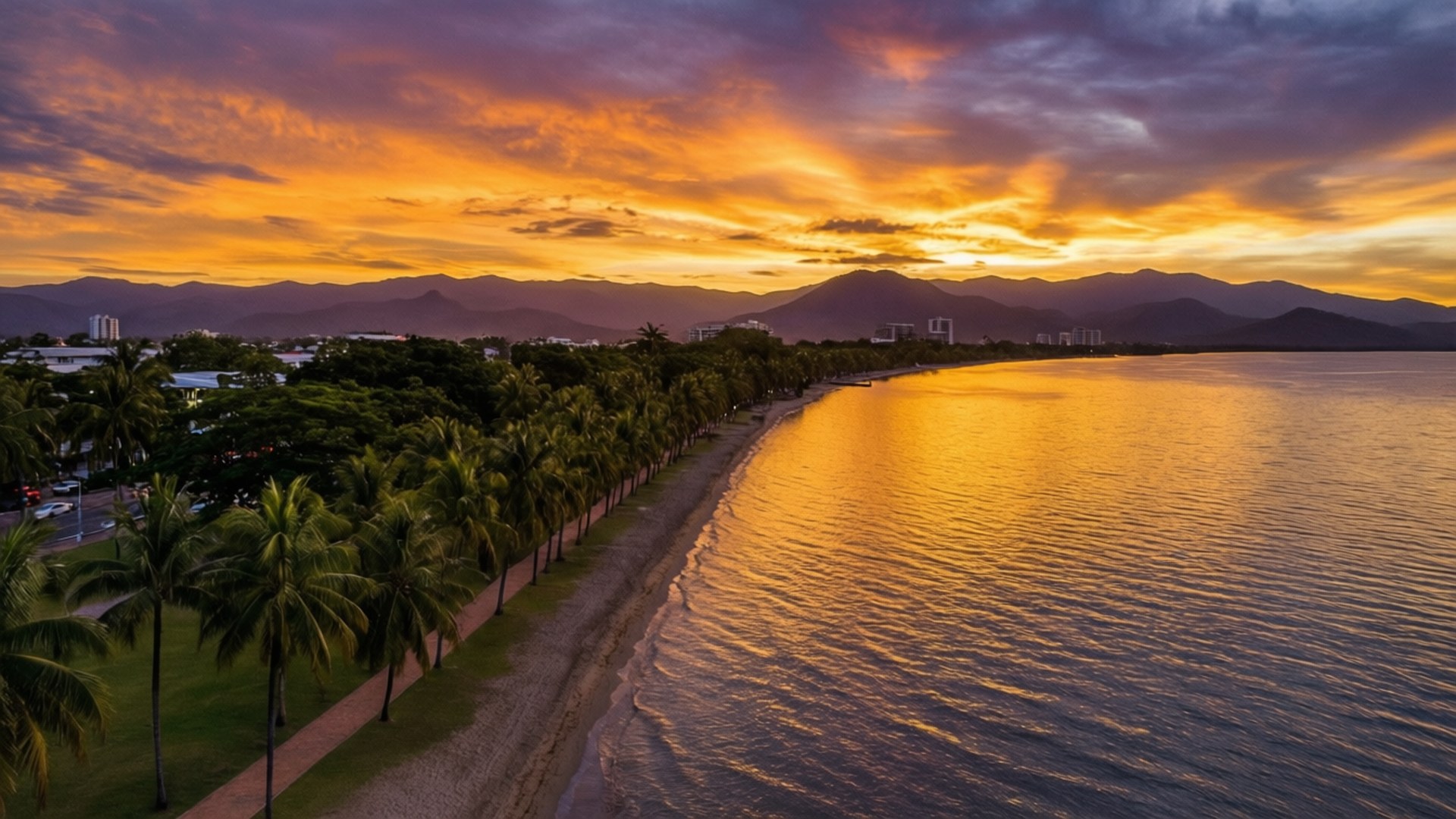 Cairns Sunset Esplanade Taustakuvat