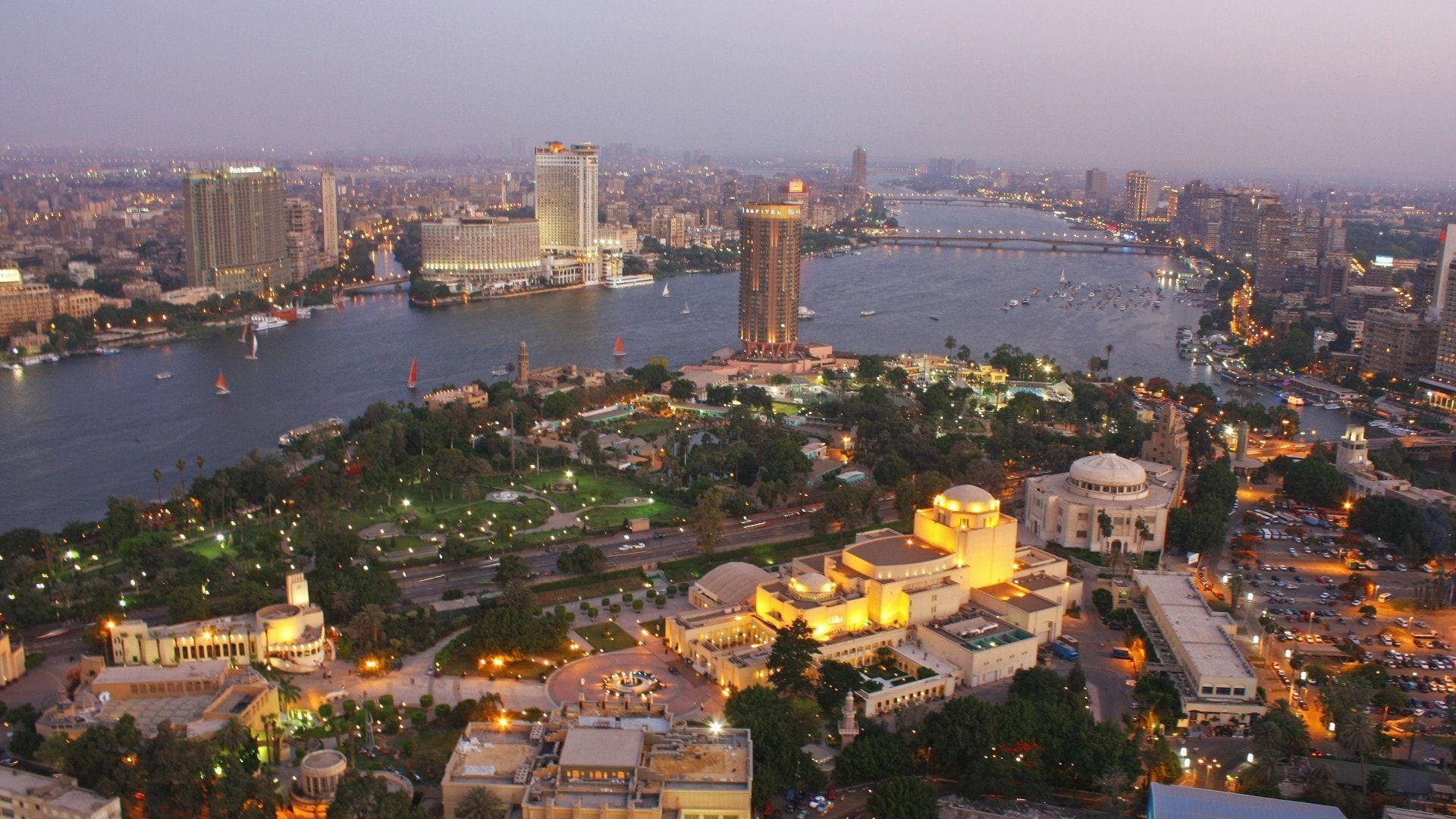 Paisajede La Isla De Cairo Geriza Fondo de pantalla