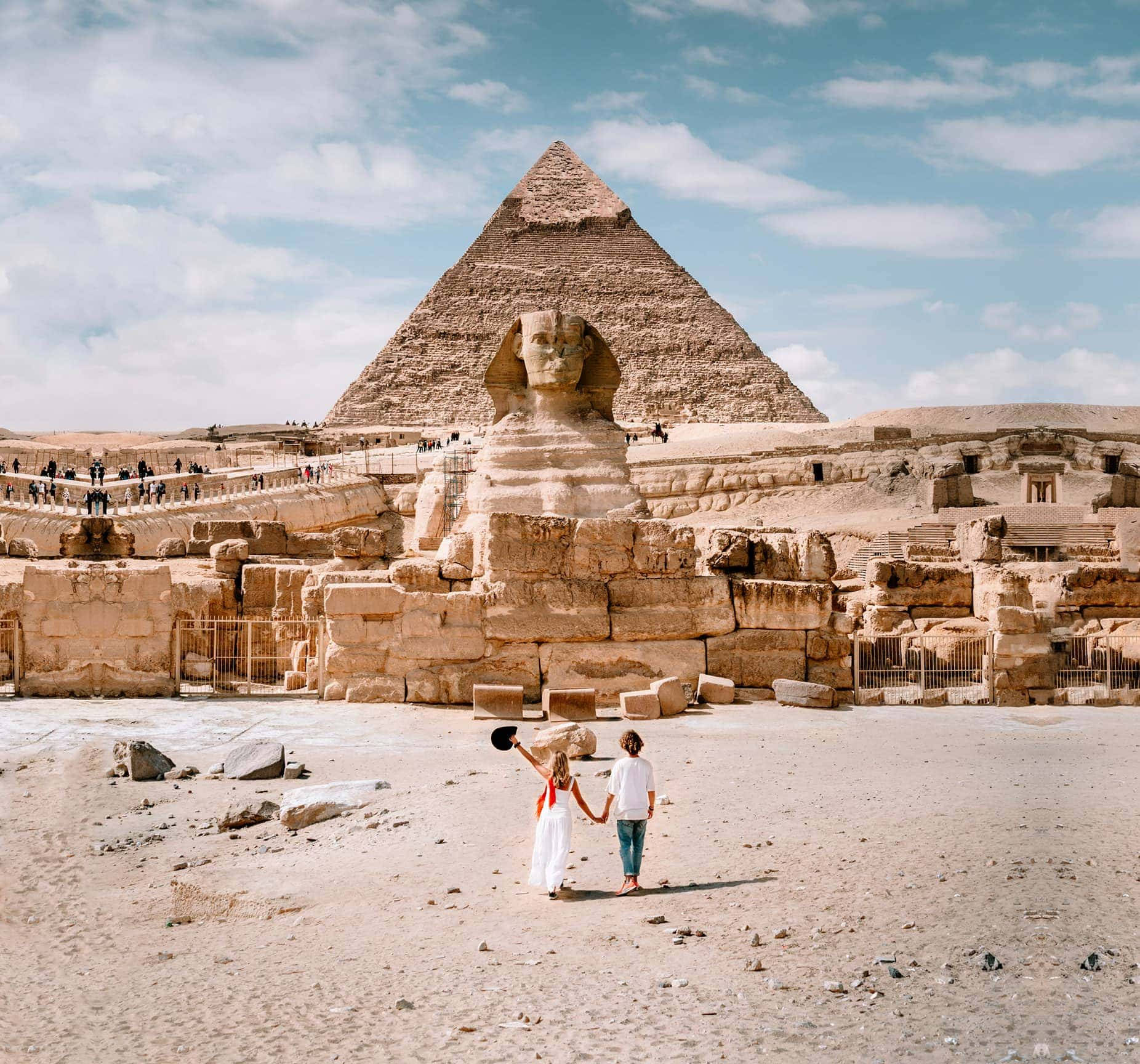 Cairos dejlige Giza ferie Wallpaper