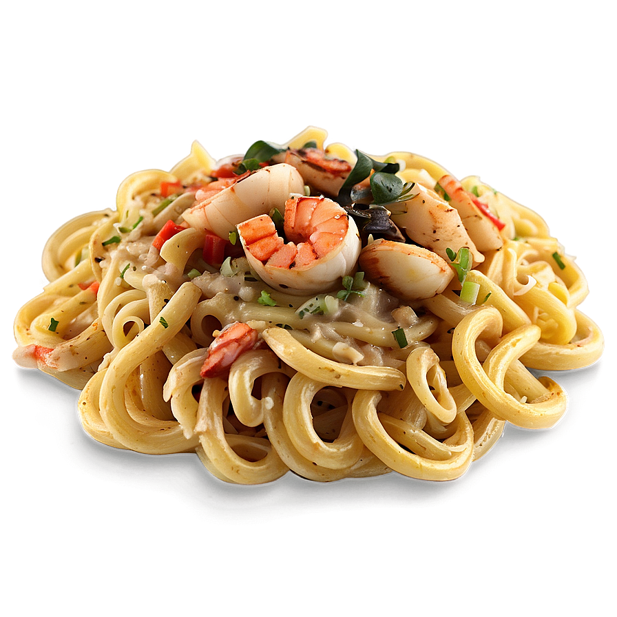 Cajun Seafood Pasta Png Gmv PNG